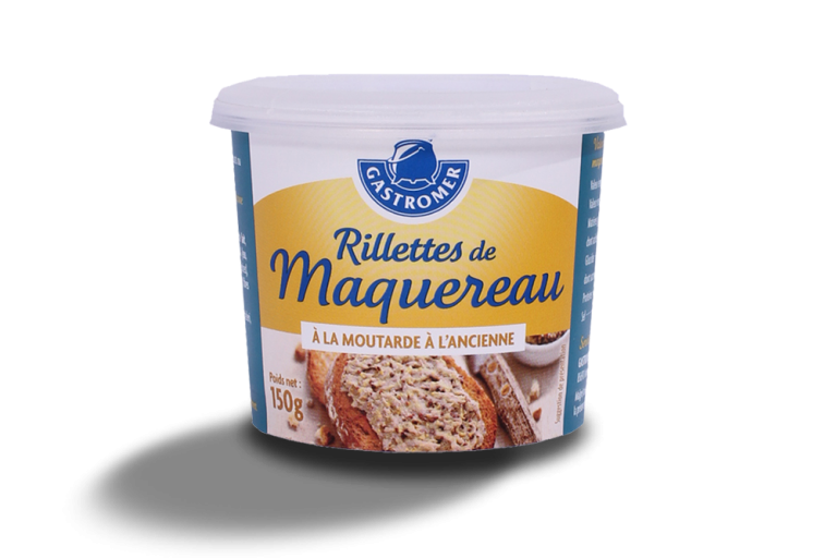 Rillettes de maquereau à la moutarde à l'ancienne - Gastromer